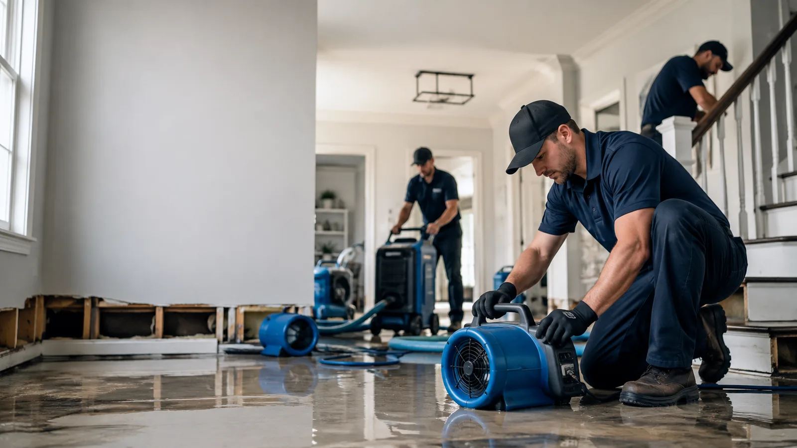 Water Damage Restoration in Como, NC near me